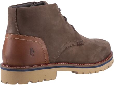 Hush Puppies Moore Nubuck Heren Bruine Enkellaarzen