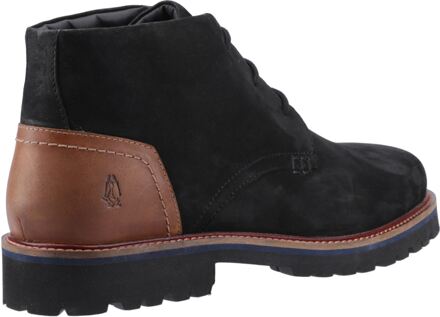 Hush Puppies Moore Nubuck Heren Zwarte Enkellaarzen