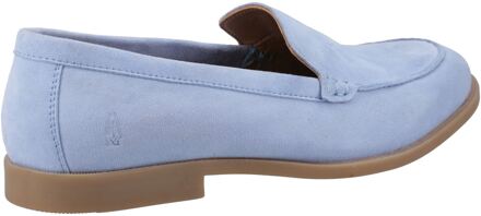 Hush Puppies Natasha Leren Dames Blauwe Loafers - EU 38 / UK 5