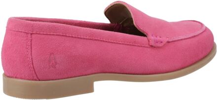 Hush Puppies Natasha Leren Dames Roze Instappers - EU 37 / UK 4