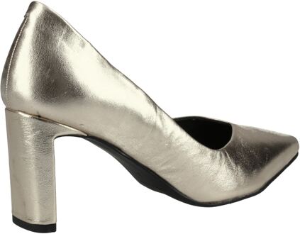 Hush Puppies Olivia Suède Dames Gouden Schoenen - EU 38 / UK 5