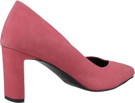 Hush Puppies Olivia Suède Dames Koraal Schoenen Rood - EU 37 / UK 4