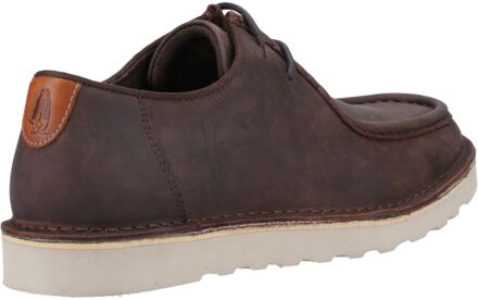 Hush Puppies Otis Leren Heren Bruine Veterschoenen - EU 47.5 / UK 12