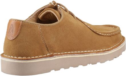 Hush Puppies Otis Suede Heren Tan Veterschoenen Bruin - EU 44.5 / UK 10