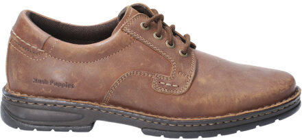 Hush Puppies Outlaw II Leer Heren Bruin