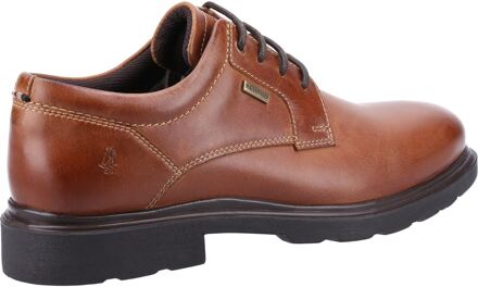 Hush Puppies Pearce Leer Herenschoenen Tan Lace-Up Bruin - EU 40.5 / UK 7