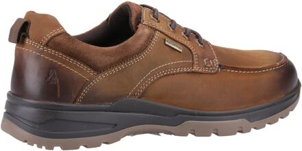Hush Puppies Percy Leder Herenschoenen Tan Lace-Up Bruin - EU 40.5 / UK 7