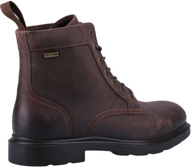 Hush Puppies Porter Leren Herenlaarzen Bruin