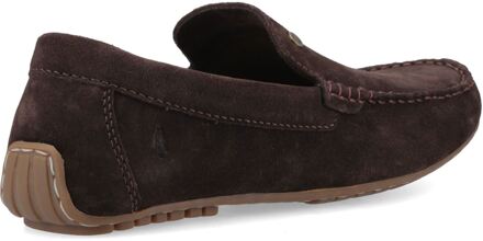 Hush Puppies Ralph Suède Leren Heren Bruine Instappers - EU 44.5 / UK 10