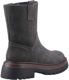 Hush Puppies Rebecca Dameslaarzen Van Suède In De Kleur Houtskool - EU 39/ UK 6