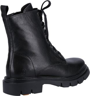 Hush Puppies Rhea Leren Vrouwen Laarzen Zwart