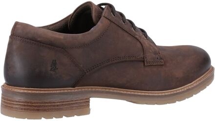 Hush Puppies Richie Leren Heren Bruine Veterschoenen - EU 44.5 / UK 10