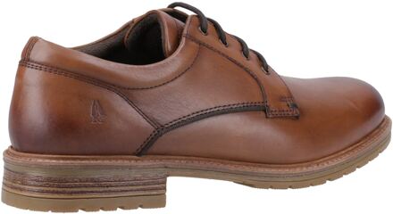 Hush Puppies Richie Leren Herenschoenen in Tan met Veters Bruin - EU 46 / UK 11