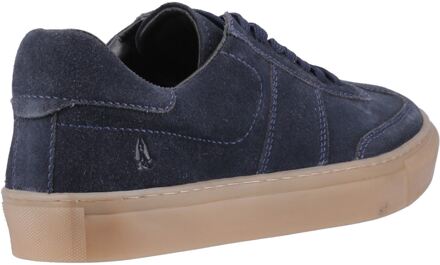Hush Puppies Riley Suède Heren Navy Suède Sneakers - EU 44.5 / UK 10