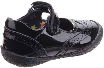 Hush Puppies Rina Junior Patent Leren Meisjes Patent Zwarte Schoenen - EU 45.5 / UK 10.5
