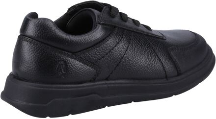 Hush Puppies Robert SNR Leren Zwarte Veterschoenen Voor Jongens - EU 37 / UK 4