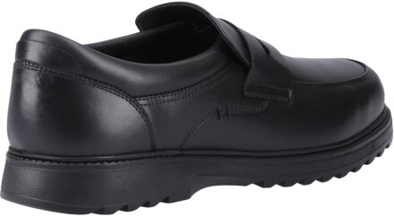 Hush Puppies Rocco Loafer Leer Jongens Zwarte Loafers - EU 37 / UK 4