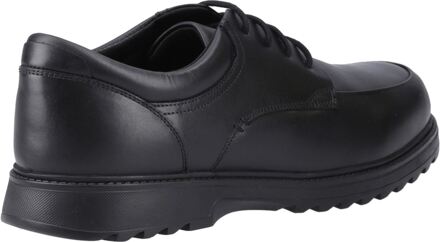Hush Puppies Romeo Leren Zwarte Schoenen Voor Jongens - EU 37 / UK 4