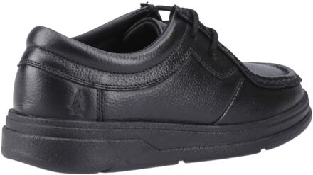 Hush Puppies Ronan Mocc Leren Zwarte Mocassins Schoenen Van Leather Boys