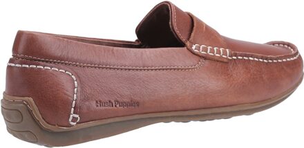Hush Puppies Roscoe Leren Heren Bruine Bootschoenen - EU 43 / UK 9