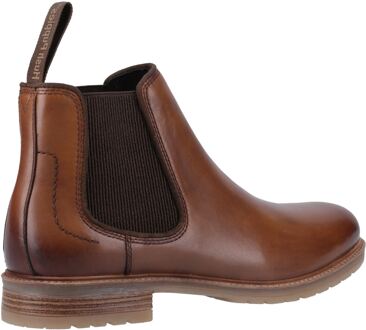 Hush Puppies Russell Leren Heren Laarzen In Tan Bruin - EU 46 / UK 11