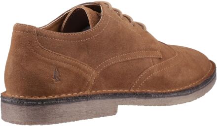 Hush Puppies Samson Leren Heren Tan Brogues Schoenen Bruin - EU 39/ UK 6
