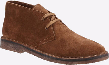 Hush Puppies Samuel Suède Heren Tan Laarzen Bruin