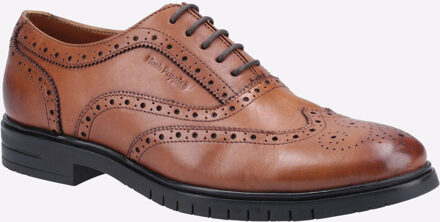 Hush Puppies Santiago Leren Herenschoenen Met Veters In Het Bruin - EU 47.5 / UK 12