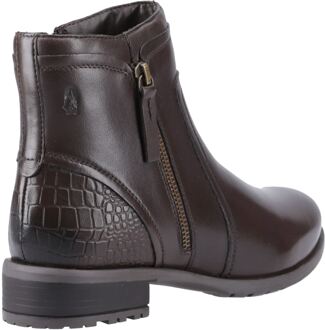 Hush Puppies Scarlett Dames Leren Bruine Laarzen - EU 36 / UK 3