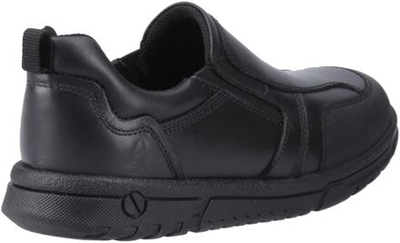 Hush Puppies Sergio Leer Jongens Zwarte Loafers - EU 48.5 / UK 13