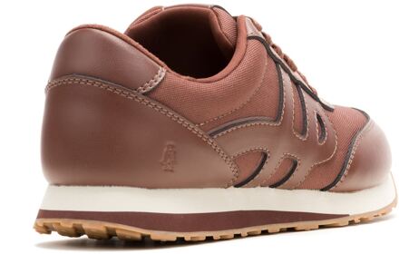 Hush Puppies Seventy8 Leren Heren Cognac Sneakers Bruin - EU 43 / UK 9