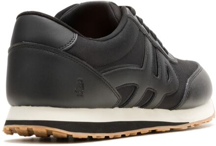 Hush Puppies Seventy8 Leren Heren Zwarte Sneakers