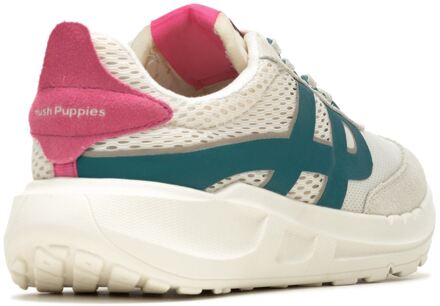 Hush Puppies Seventy8 Retro Runner Dames Sneakers Van Suède In Steenroze - maat