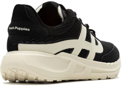 Hush Puppies Seventy8 Retro Runner Heren Sneakers Van Zwart Suède - EU 40.5 / UK 7