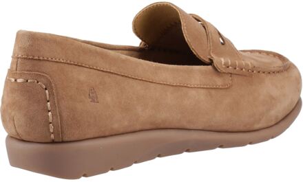 Hush Puppies Shelby Suede Dames Suède Bruine Loafers - EU 36 / UK 3