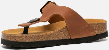 Hush Puppies Slippers cognac Leer - 33