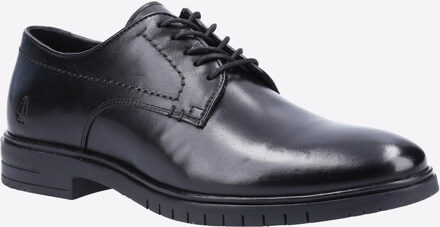Hush Puppies Sterling Zwarte Leren Veterschoenen Voor Heren - EU 42 / UK 8
