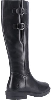 Hush Puppies Tallulah Leren Zwarte Dameslaarzen - EU 36 / UK 3