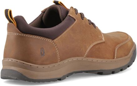 Hush Puppies THOM VETERSCHOEN Leer Heren Tan Standaard Veterschoenen Bruin - EU 42 / UK 8