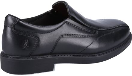 Hush Puppies Toby SNR Leer Jongens Zwarte Loafers - EU 44.5 / UK 10