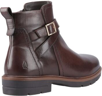 Hush Puppies Tove Leren Dames Bruine Laarzen - EU 42 / UK 8