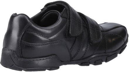 Hush Puppies Vance Leer Jongens Zwarte Loafers - EU 46 / UK 11