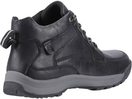 Hush Puppies Vernon Leren Zwarte Enkellaarzen Voor Heren
