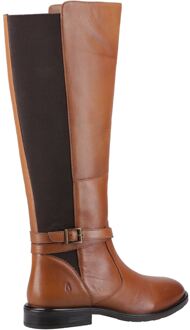 Hush Puppies Victoria Leer Vrouwen Laarzen Tan Bruin - EU 36 / UK 3