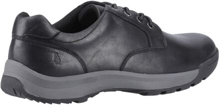 Hush Puppies Vinson Leren Heren Zwarte Veterschoenen - EU 43 / UK 9