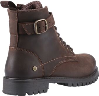 Hush Puppies Wanda Dames Leren Bruine Laarzen - maat