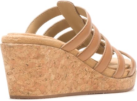 Hush Puppies Willow Slide Dames Hakken Sandalen Bruin - EU 38 / UK 5