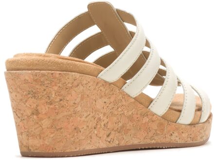 Hush Puppies Willow Slide Dames Hakken Sandalen Wit - EU 38 / UK 5