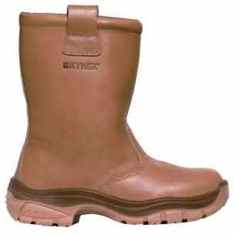 Husky Lederen veiligheidsaarzen S3 Bruin - 40