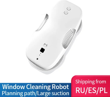 HUTT DDC55 Electric Window Cleaner Robot for home Auto Window Cleaning Washer Vacuum Cleaner Fast Smart Planned